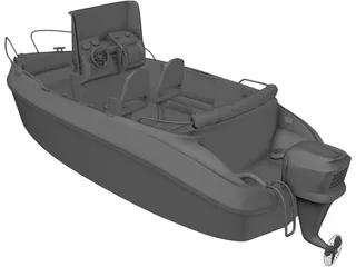 Boat 3D Model