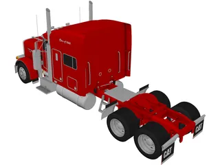 Peterbilt 379 (2009) 3D Model