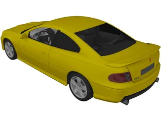 Pontiac GTO 3D Model