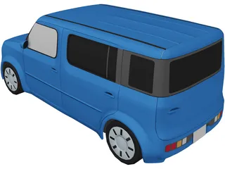 Nissan Cube 3D Model