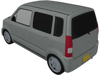 Suzuki Wagon R 3D Model