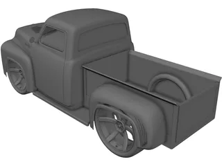 Ford F100 3D Model