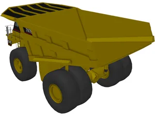 Caterpillar 797B 3D Model