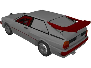 Audi Sport Quattro 3D Model