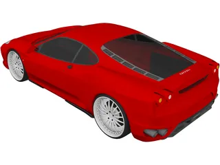 Ferrari F430 (2006) 3D Model