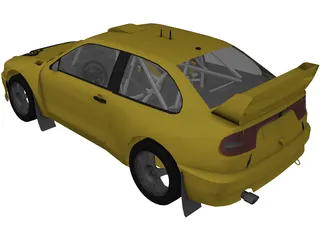 Seat Cordoba WRC 3D Model