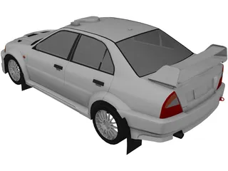 Mitsubishi Lancer Evo VI (1999) 3D Model