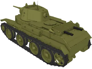 BT-7 3D Model