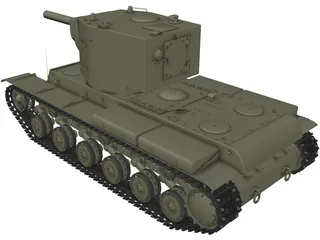 KV-2 3D Model