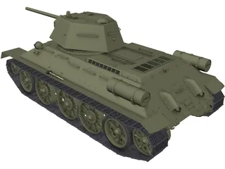 T34 (1977) 3D Model