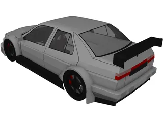 Alfa Romeo 155 V6 Ti (DTM) 3D Model