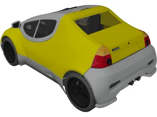 Urban Concept Car 3D Model