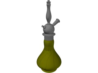 ELG Hookah 3D Model