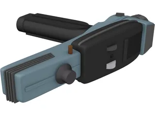 Star Trek TOS Phaser 3D Model