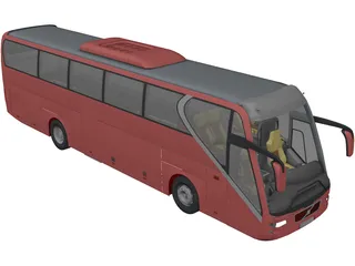 Volvo Bus 3D Model