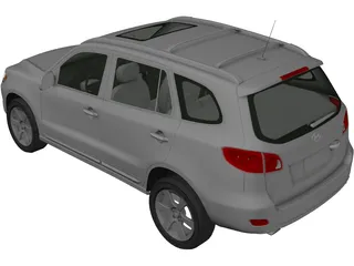 Hyundai Santa Fe (2006) 3D Model