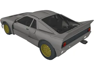 Lancia Rally 037 3D Model