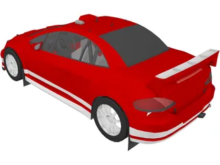 Peugeot 307 WRC (2005) 3D Model