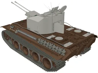 Panzer AA 3D Model