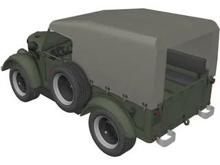 GAZ 69 3D Model