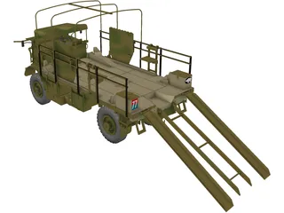 Bedford Truck 3D Model