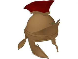 Rome Ancient Helmet 3D Model