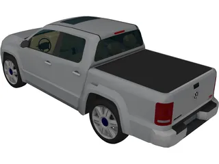 Volkswagen Amarok (2010) 3D Model