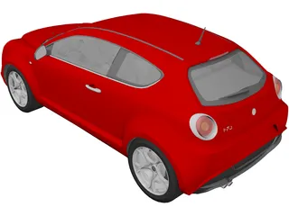 Alfa Romeo Mito 3D Model