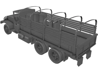 GMC 2.5 Truck 3D Model