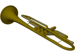 Trumpet 3D Model