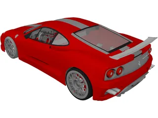 Ferrari 360 Modena [Tuned] 3D Model