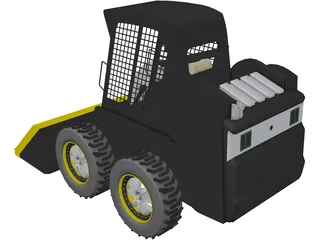 Skid Steer 3D Model