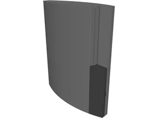 Sony Playstation 3 3D Model