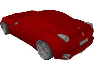 Ferrari California (2009) 3D Model