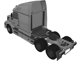 Volvo VNL-670 (2008) 3D Model