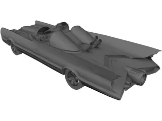 Batmobile (Circa 1966) 3D Model