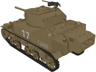 M5 A1 3D Model