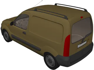 Renault Kangoo II 3D Model