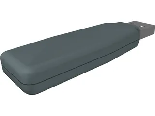 Z-Drive USB Thumbdrive 3D Model