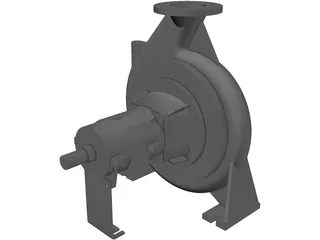 Water Pump 3D Model
