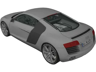 Audi R8 3D Model