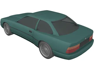 BMW 850i 3D Model