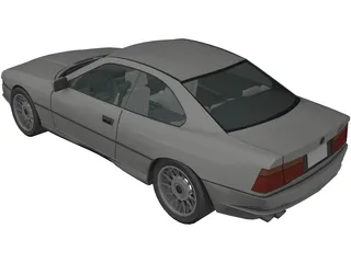 BMW 850i 3D Model