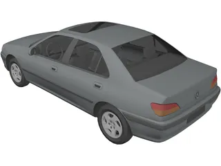Peugeot 406 3D Model