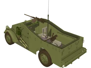 M3 Scout 3D Model