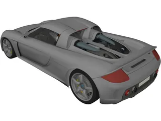 Porsche Carrera GT 3D Model