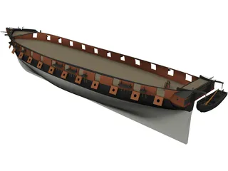 La Creole Hull 3D Model
