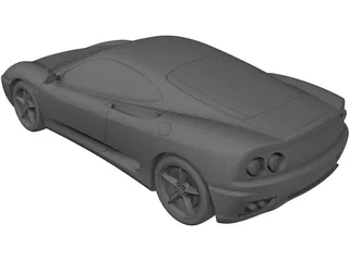 Ferrari 360 Modena 3D Model