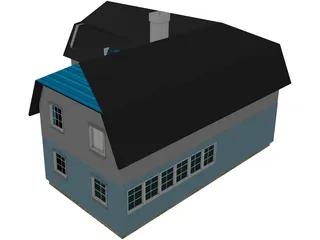 Country House 3D Model