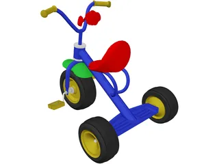 Tricycle 3D Model